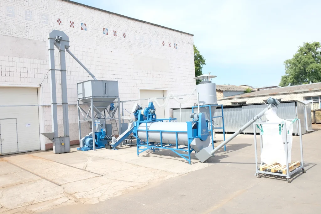 Лінія переробки сої, Soybean processing line